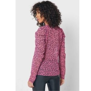 TOPSHOP Bow Prairie Blouse